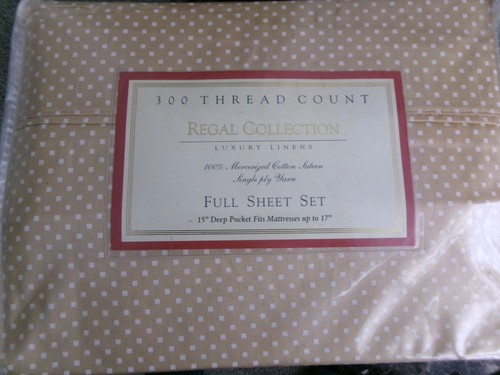 New full size sheet - new, **